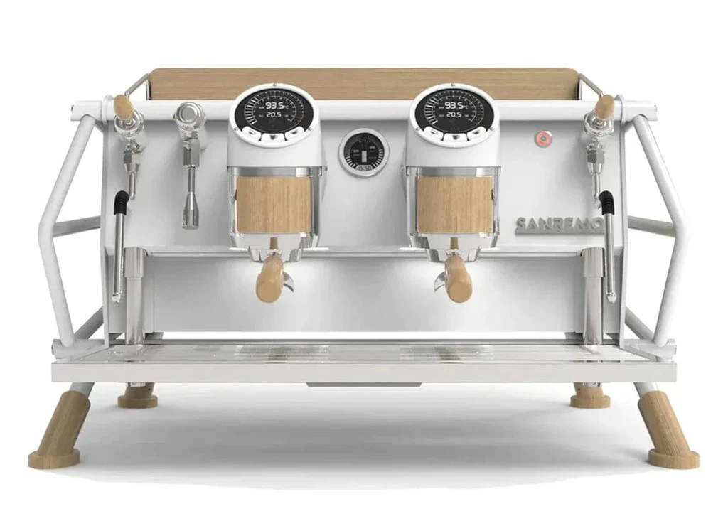 Sanremo CAFÉ RACER WHITE AND WOOD